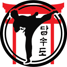 statesboro karate logo man kicking inside torri gate tang soo do letters