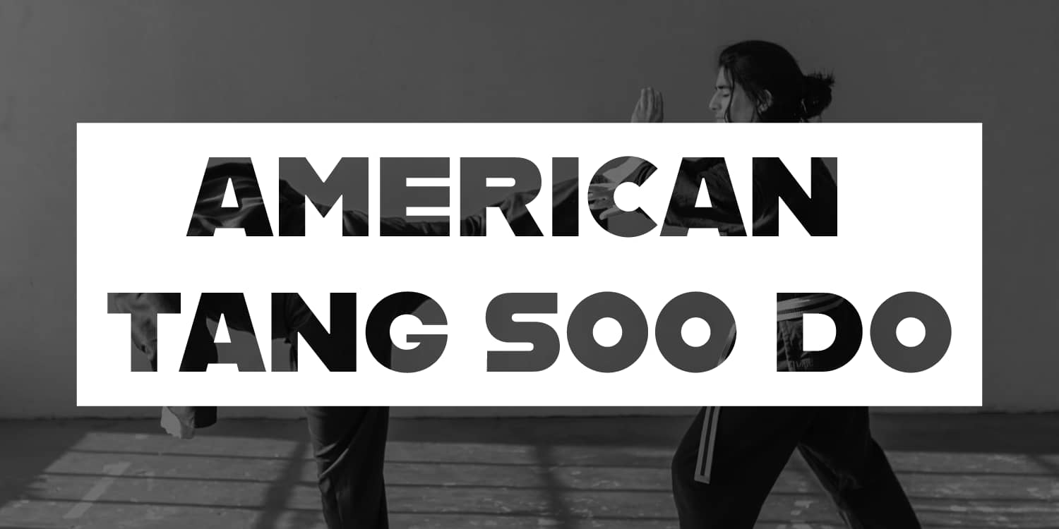american-tang-soo-do icon-knockout american tang soo do man kicking woman blocking knockout